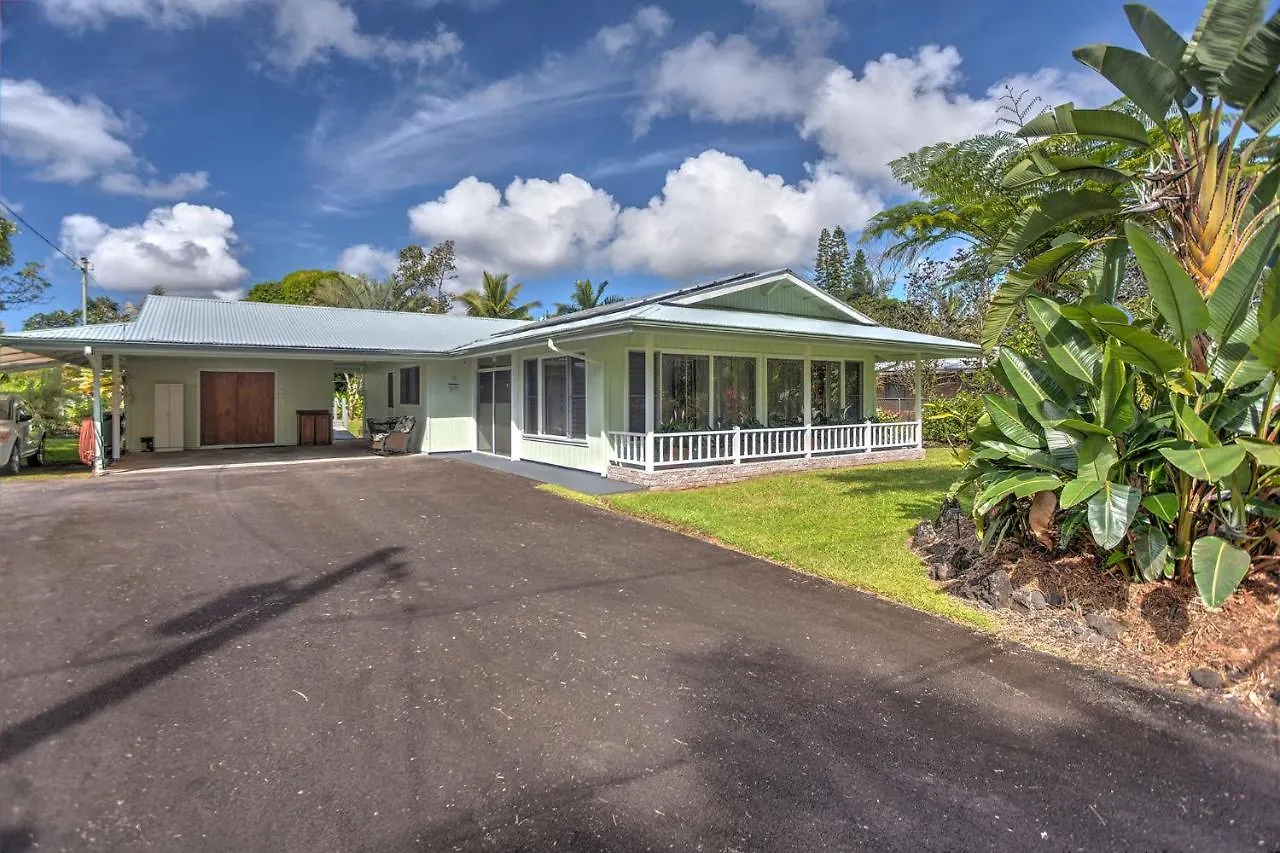 Hale O Nani Mala Pua Home Pahoa Holiday home